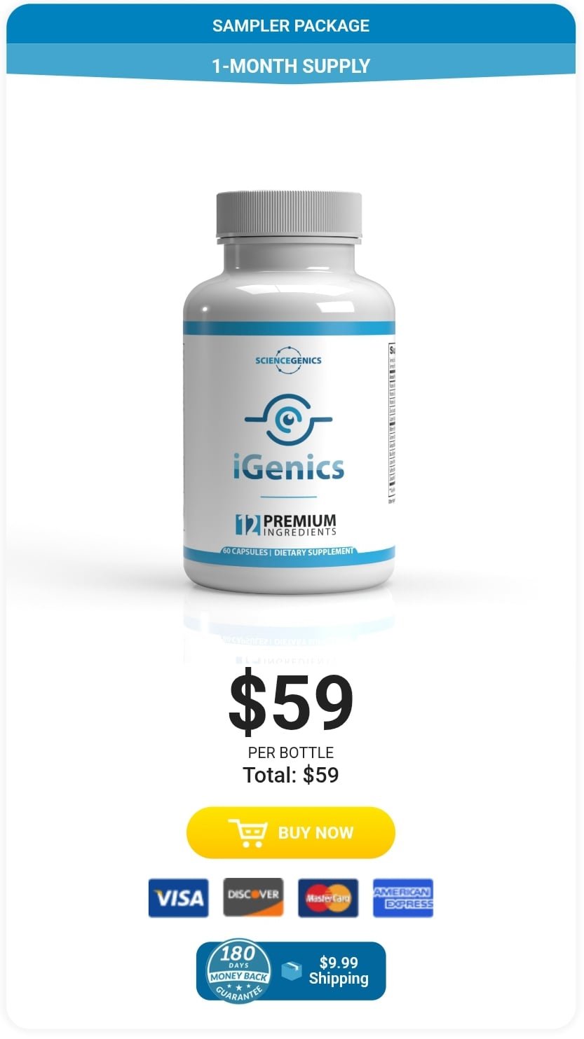 iGenics 1 month supply